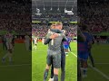 Nothing but love between Dean Henderson & Oliver Glasner 😍 Crystal Palace's European glory 👑#UECL