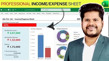 How To Maintain INCOME & EXPENSE in Excel | Download Template