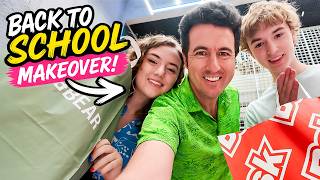 Back to School makeovers 👚👖 Bailey & Jacob go shopping for new clothes in Spain!