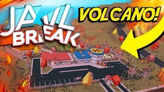 The Jailbreak Map Is Exploding Volcano Eruption Youtube - roblox jailbreak map volcano