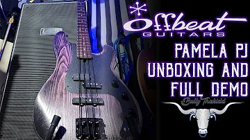 Offbeat Guitars "Pamela" Bass | Grape Glow