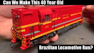 Can We Make This 40 Year Old G12 Locomotive Run Again?