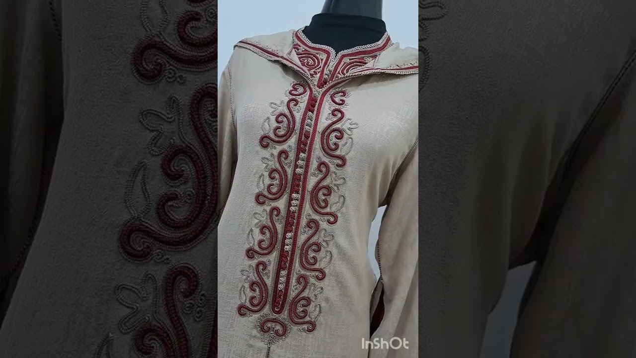 جلابة مغربية عصرية #جلابة_مغربية