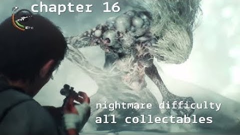The Evil Within 2 chapter 16 nightmare difficulty all collectables