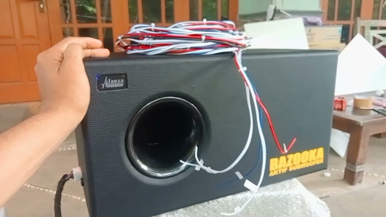 Untuk mobil ‼️ Subwoofer 8 inch dobel speaker 