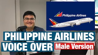 PHILIPPINE AIRLINES VOICE OVER MALE VERSION