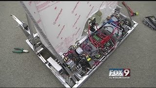 Teens get help from Micron in robotics competition