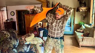 My neighbor HIT my BUCK!