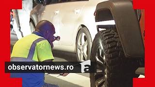 Curse de noapte cu mașini tunate, oprite de Poliţia Rutieră din Capitală