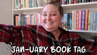 JAN-UARY BOOK TAG | new year goals, things to look forward to, reading recap, etc.