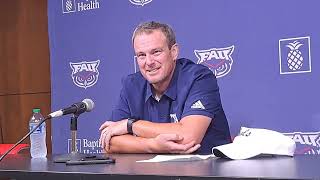 POST GAME 2023: FAU vs Monmouth - HC Herman, WR Burton, LB Ambush, QB Thompson, ILB Jerrels