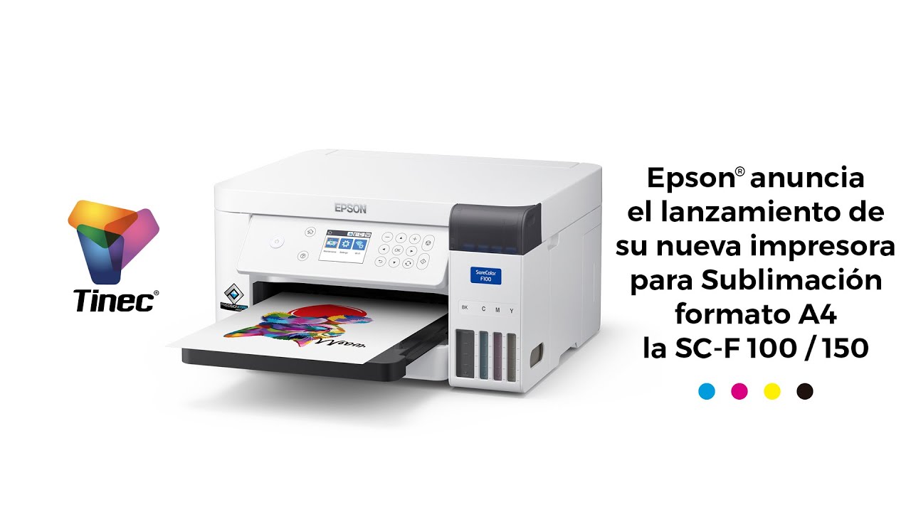 Epson® anuncia el lanzamiento de su nueva impresora para Sublimación  formato A4 - YouTube