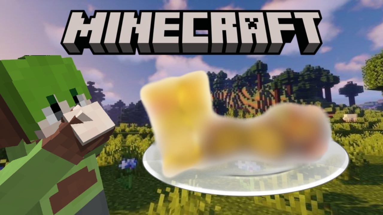 마인크래프트에서 유행음식 만들기