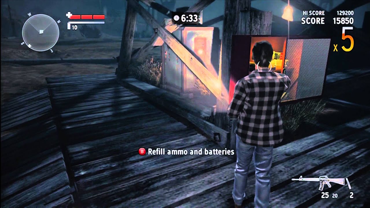 Alan Wake's American Nightmare Gameplay Clip - Fight Till Dawn 'Ghost Town  Combo' 