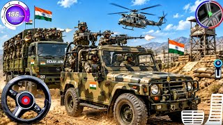 Indian Army Truck Driving Game: Real India 2026 - Army Truck Transport Simulator! Android Gameplay screenshot 2