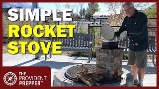 Quick Brick Rocket Stove: A Cheap, Fuel-Efficient Method for Emergency Cooking