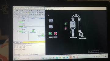 Simulasi otomasi industri tandon air menggunakan cx programmer dan cx designer