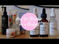 Hau chic  how to skincare on a budget  dear klairs purito niod the ordinary