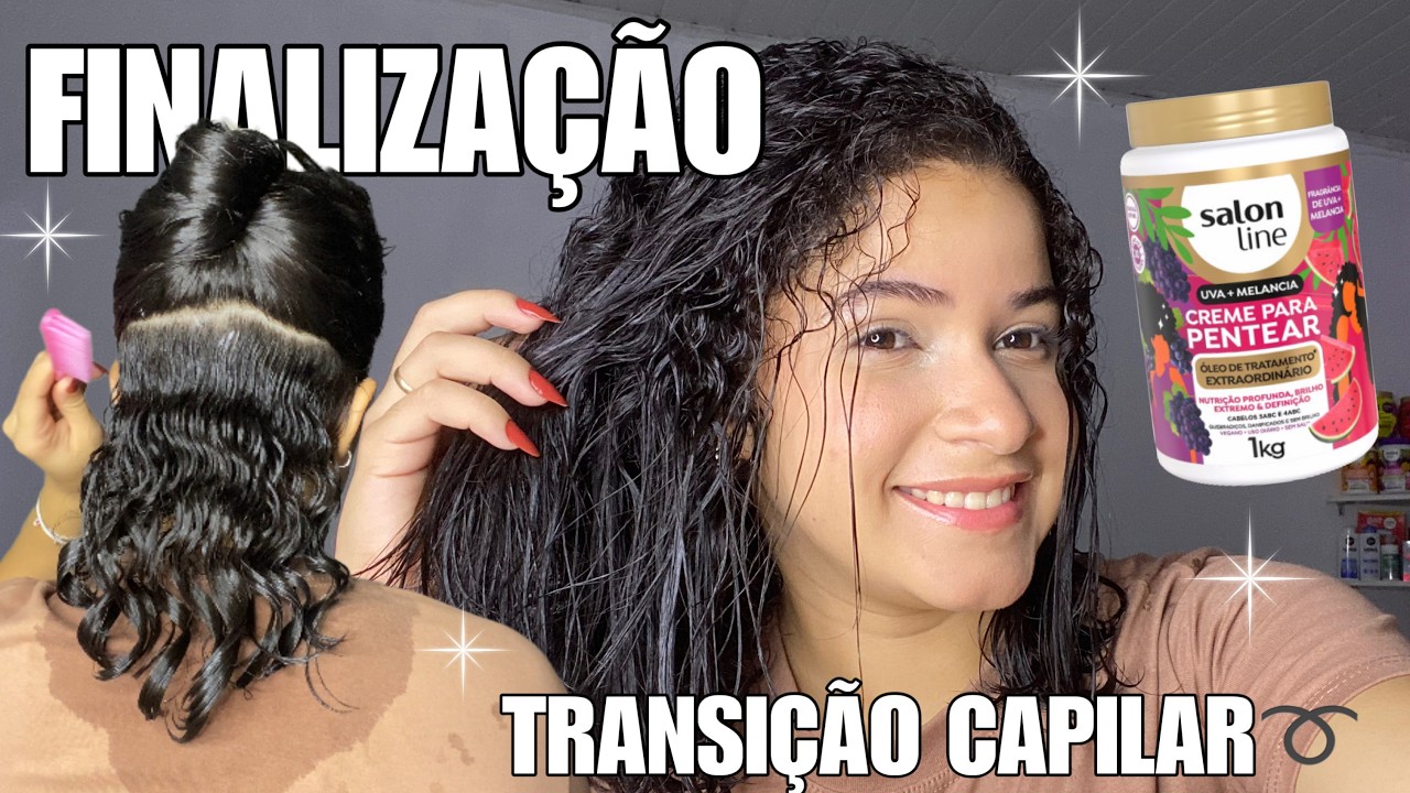MINHA FINALIZAÇÃO COM 11 MESES EM TRANSIÇÃO CAPILAR | CABELO CACHEADO➰