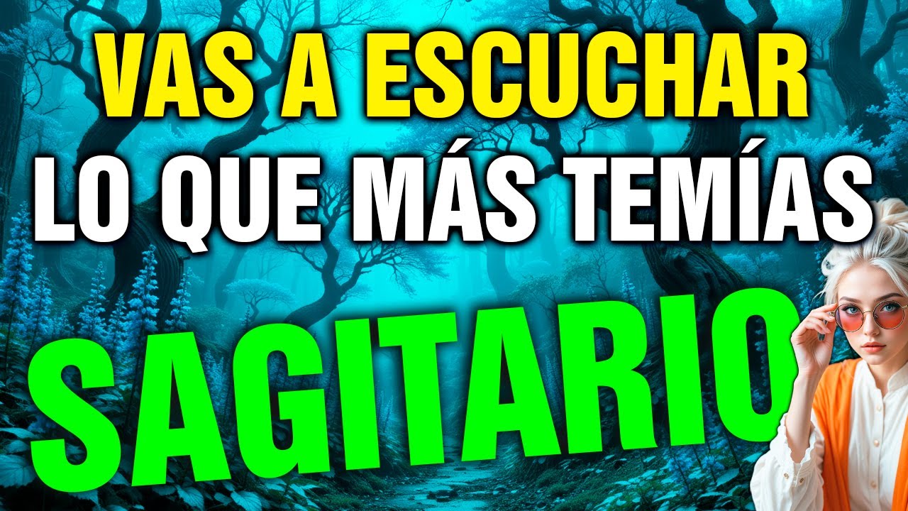 sagitario 😳 te VAN a SOLTAR algo que NO estás PREPARADO para ESCUCHAR 🎭🔥