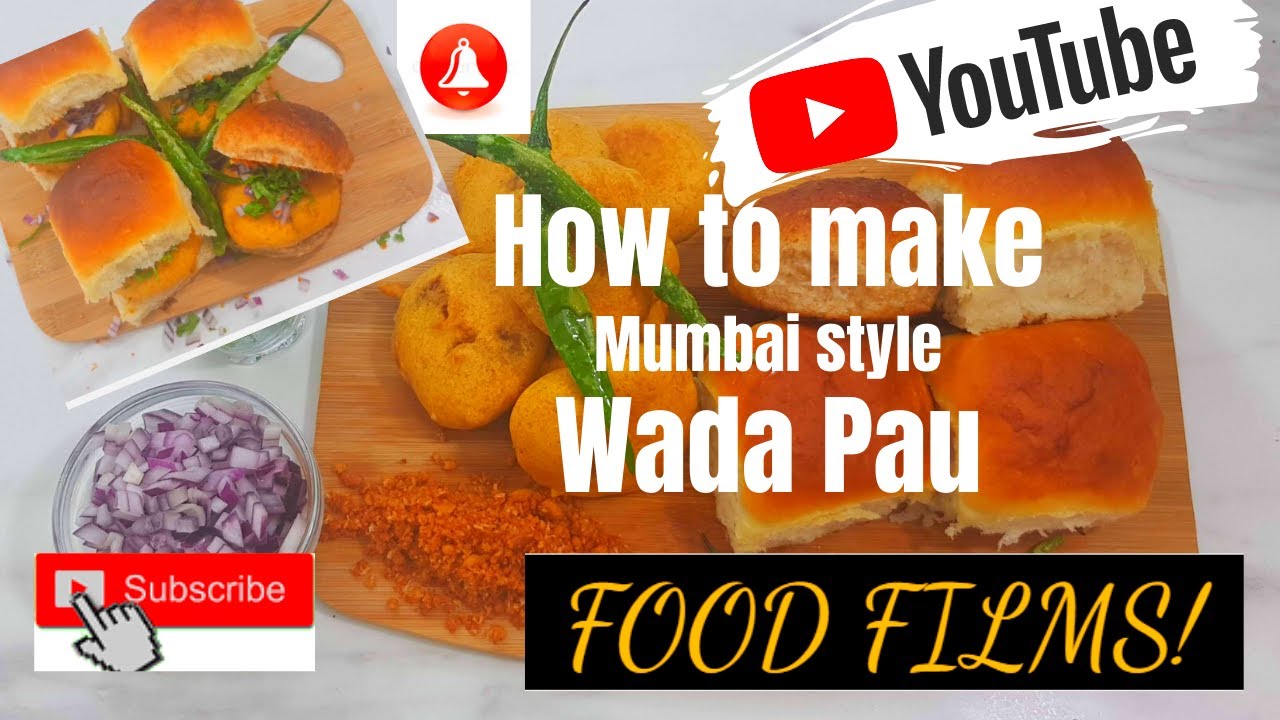 Mumbai's best Vada pav/ pau recipe/vegan recipe