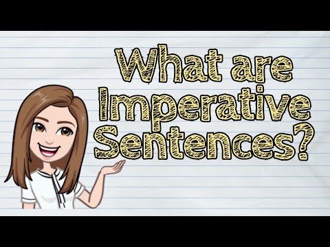 Wideo: Czy są zdania w trybie rozkazującym?