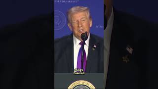 Trump jokes again about 'making it to heaven' at prayer breakfast