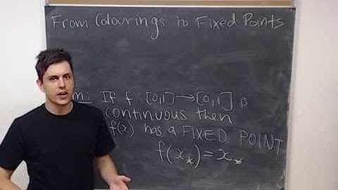 From Colourings to Fixed Points