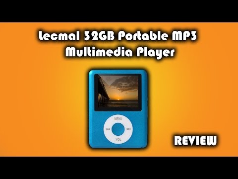 Lecmal 32GB Portable MP3 Multimedia Player Review