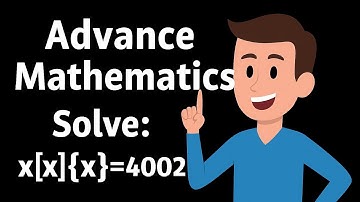 find the solution of greatest integer function | Find the solution of x[x]{x}=4002 |