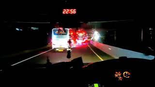 MENTAHAN DALAM KABIN BUS || KONVOI BUS MALAM INDONESIA