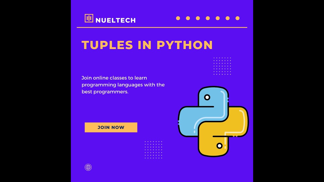 Python Tuples Tutorial for Beginners | Learn Tuples in Python - YouTube