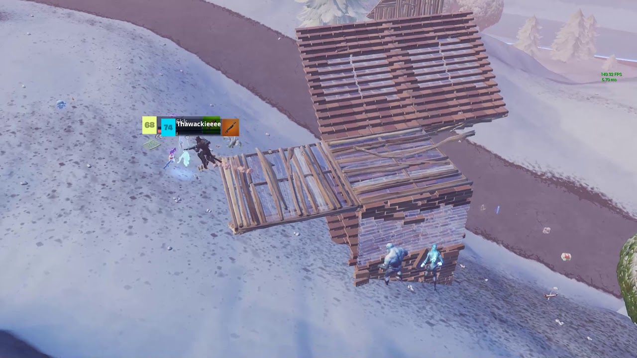 Fortnite Ranged ice legion killed enemy