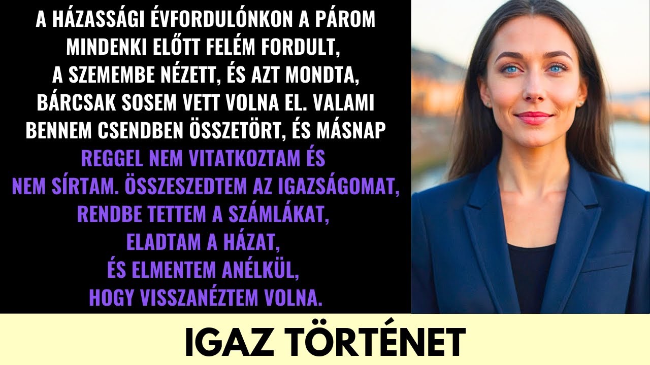 A Férjem Megszégyenített A Luxusévfordulós Gálánkon — Újra Felemelkedtem Erővel És Vagyonnyal