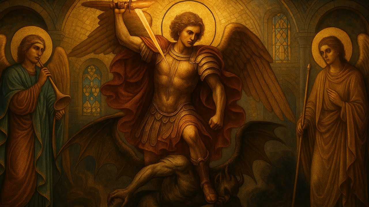Invoking Saint Michael the Archangel | Gregorian Byzantine Chant 432 Hz