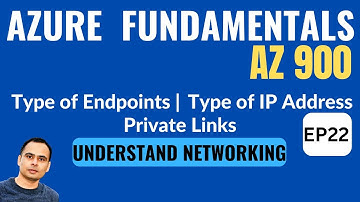 Azure Private & Public Endpoint | IP Address  | Azure for beginners (AZ-900) | EP22