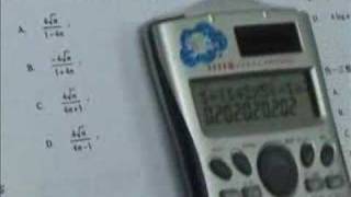 CE Maths 2005 MC 37