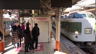 【TDL臨】189系ナノN102編成団臨 八王子駅にて189系トタM50編成と並ぶ