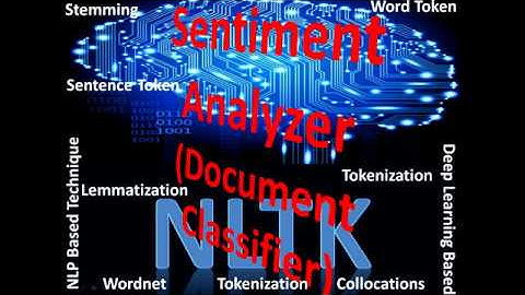 Sentiment Analyzer (Document Analyzer) with NLTK - Part1