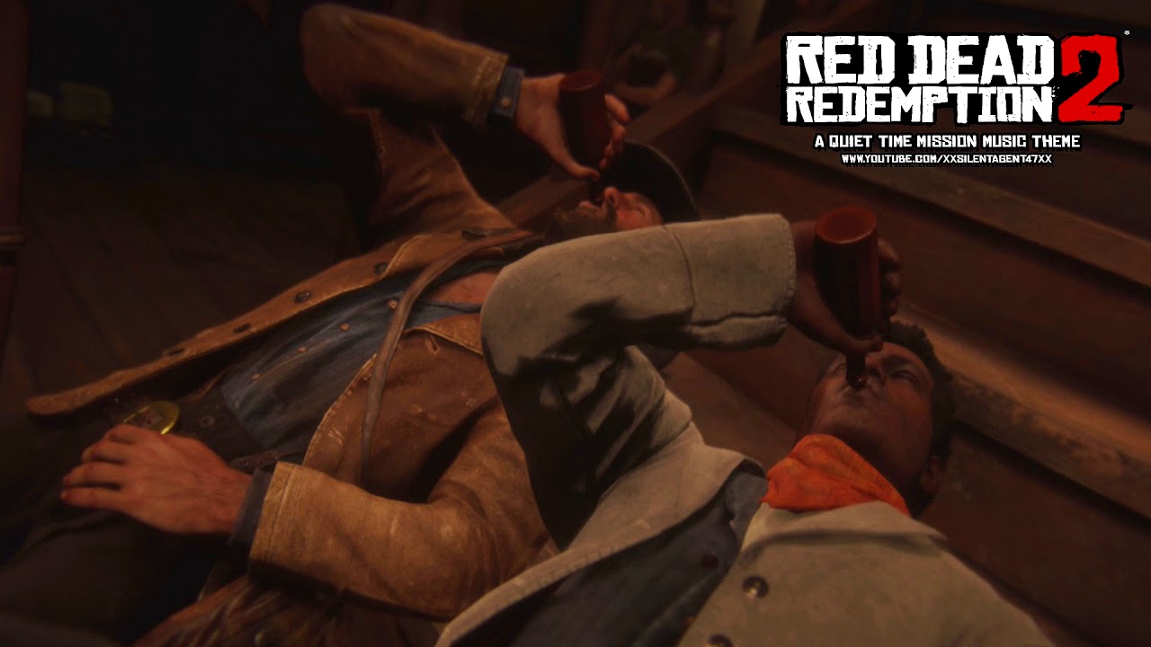 Red Dead Redemption 2 A Quiet Time (Arthur & Lenny Drunk) Mission