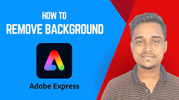How To Remove Background Image In Adobe Express - Adobe Express Tutorial - Md Abu kalam