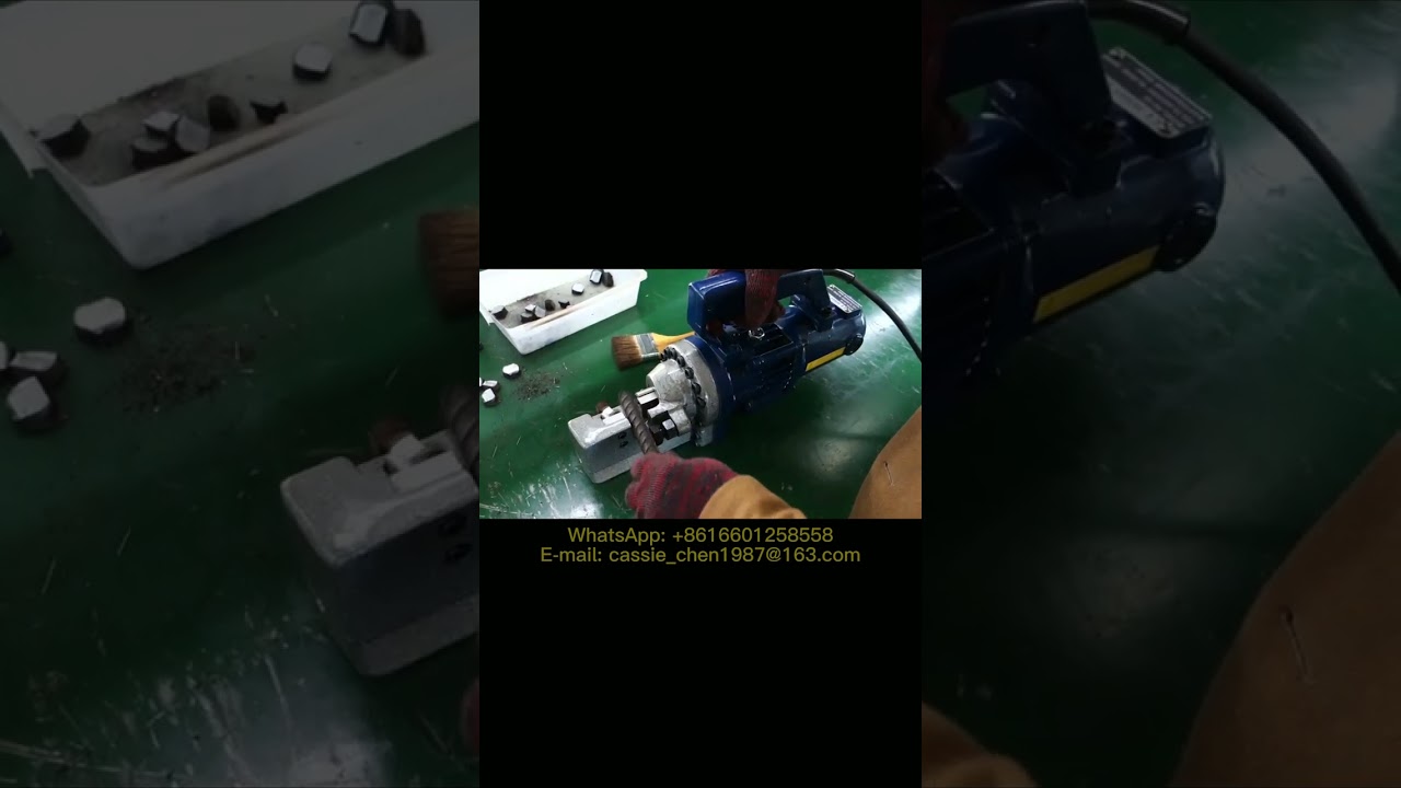 Rebar cutter RC-32 portable electric hydraulic rebar cutter brushless motor rebar cutting machine