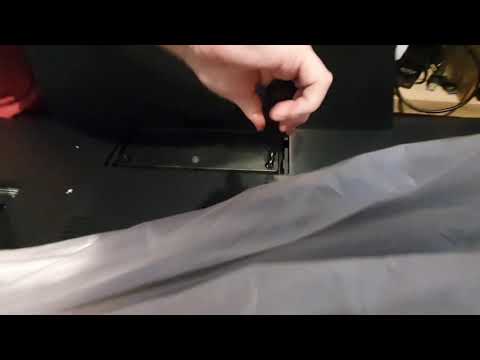 LG CX 48Inch 4K OLED Assembly of stand as other videos on this were hopeless (Part Two)