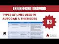 🟠03 | Understanding Types of Lines and Line Weight Settings | AutoCAD for Beginners | Faraday Jr