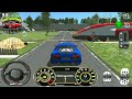 Real Driving Sim #3 // Blue Sport Car // Car Games // Android  gameplay