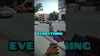 HE CRASHED HIS LAMBORGHINI AND DECIDES TO OPEN A POKÉMON PACK!!! 🔥🤯😱 #pokemon #shorts #lamborghini