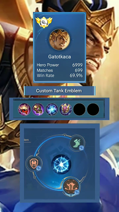 Gatotkaca best build 2024 | Mobile legends