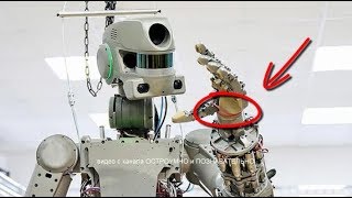 РУССКИЙ РОБОТ ФЁДОР ЗАДЕРЖИТСЯ в КОСМОСЕ  /  Russian robot Fedor lingers in space