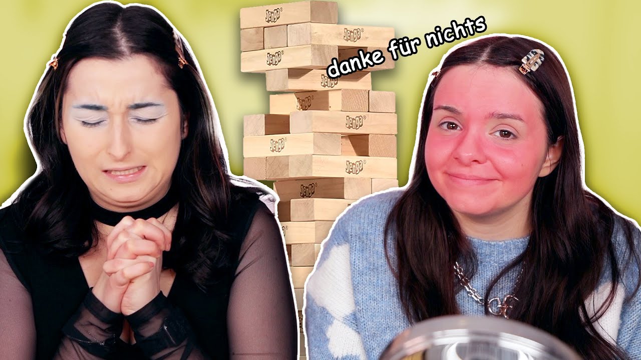 SO VIEL PECH kann man doch nicht haben 😂 wir spielen MAKEUP JENGA!
