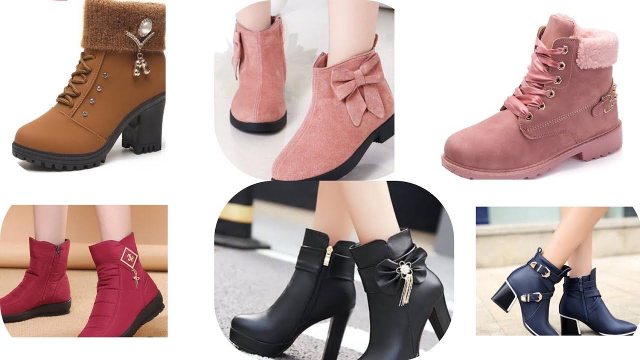 #أحذية شتوية للبنات #موضة2023 # winter shoes for women - YouTube